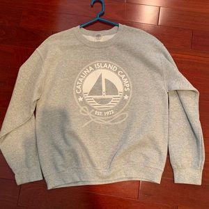catalina island camp crew neck